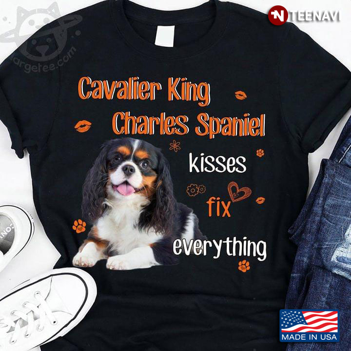 Cavalier King Charles Spaniel Kisses Fix Everything