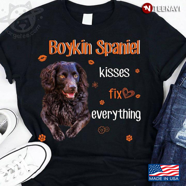 Boykin Spaniel Kisses Fix Everything