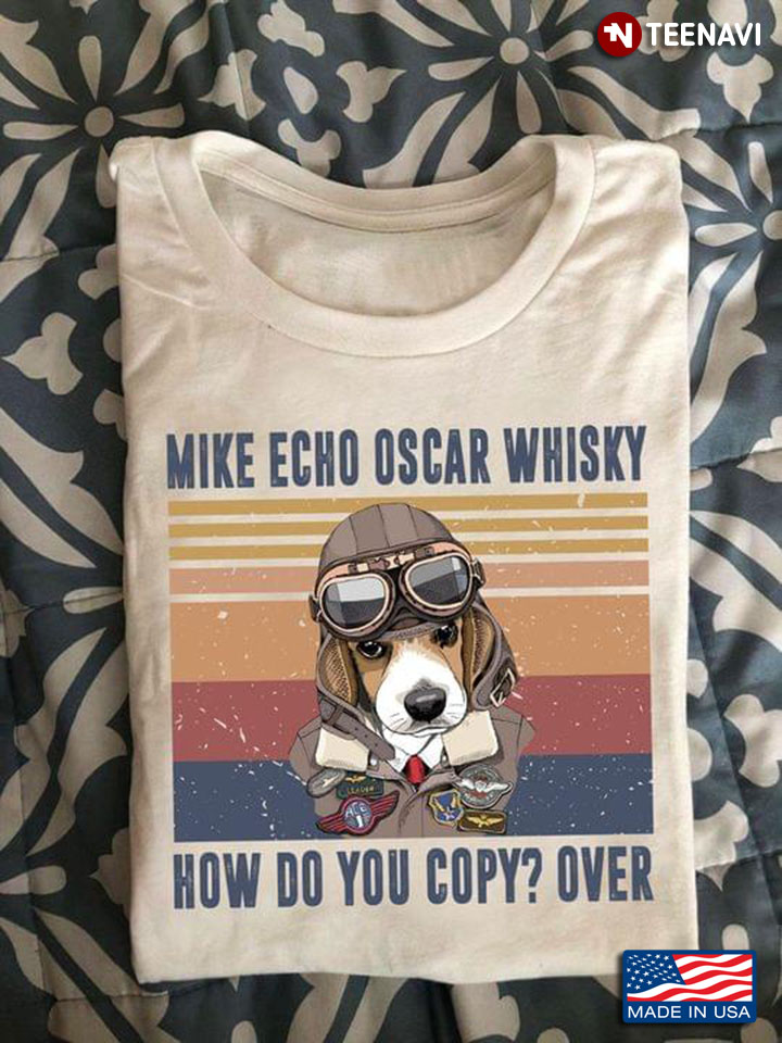 Pilot Dachshund Mike Echo Oscar Whisky How Do You Copy Over Vintage