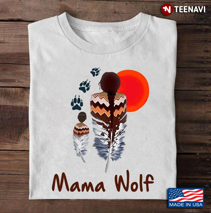 Mama Wolf Blood Moon