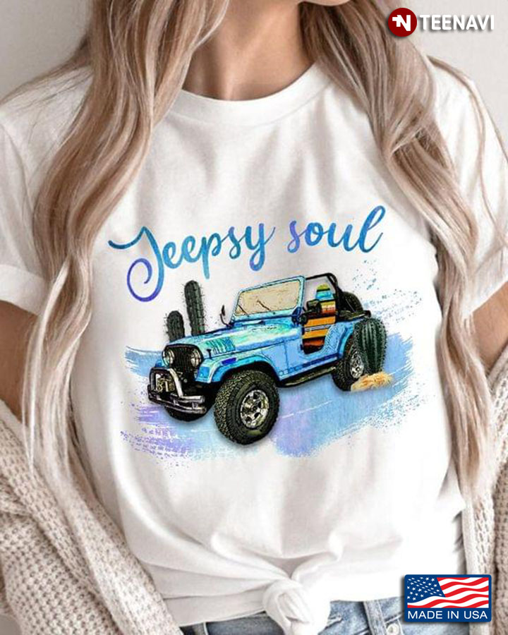 Jeepsy Soul Jeep And Cactus