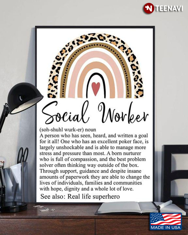 Social Worker Definition Noun See Also: Real Life Superhero
