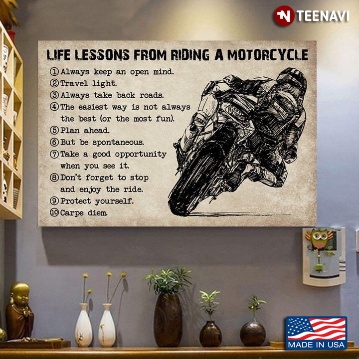 Black & White Theme Life Lessons From Riding A Motorcycle