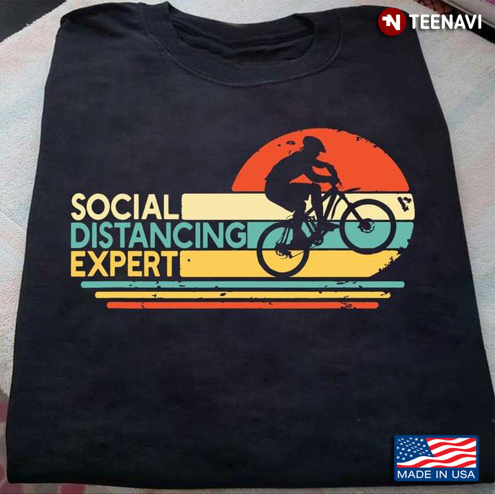 Social Distance Expert Mountain Biker