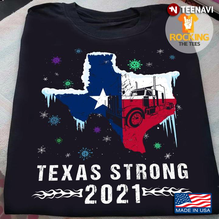 Texas Strong 2021 Truck Coronavirus