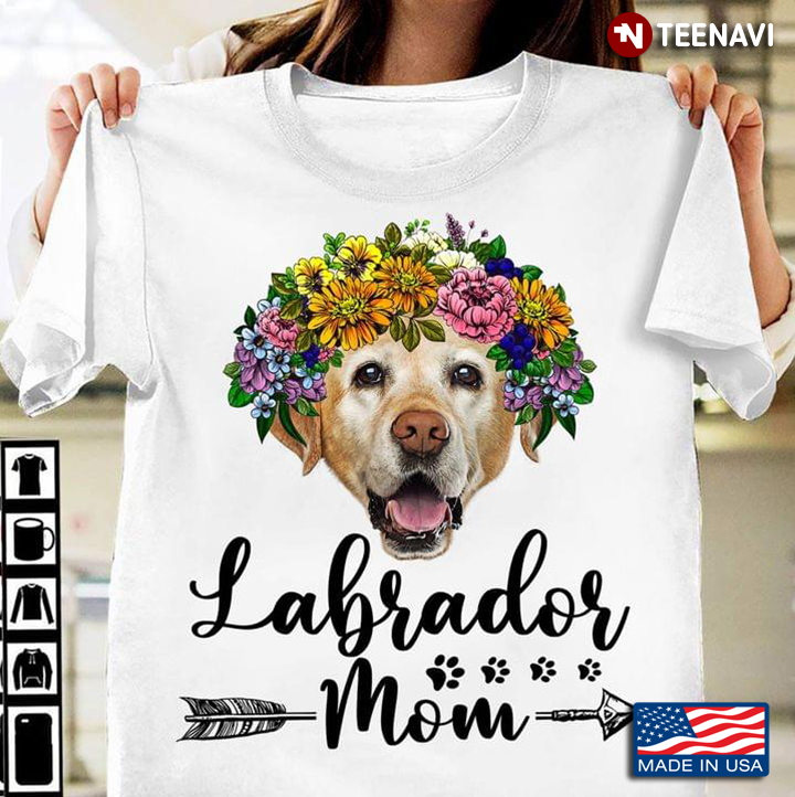 Labrador Mom Flowers