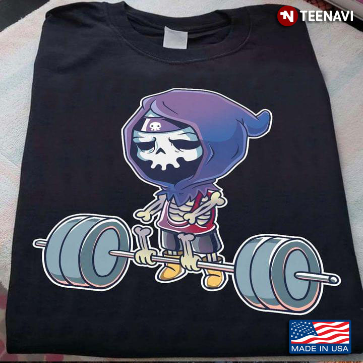 Funny Grim Reaper Gym Work Out