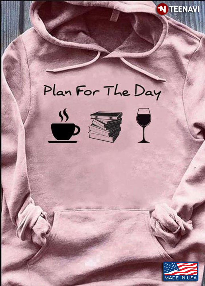 Plan For The Day Coffee Book And Wine New Version