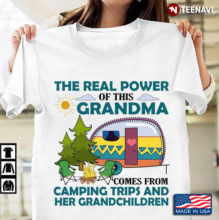 The Real Power Of This Grandma Comes From Camping Trips And Her Grandchildren