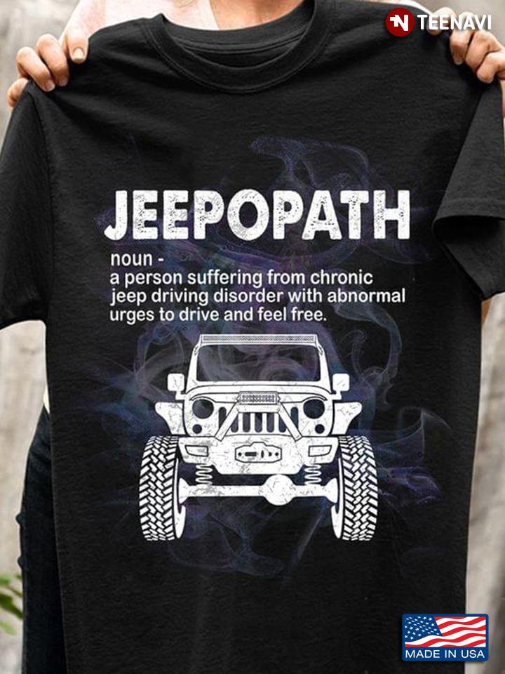 Jeepopath A Person Suffering From Chronic Jeep Driving Disorder With Abnornal Urges To Drive
