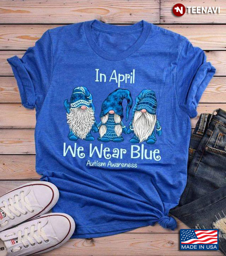 In April We Wear Blue Gnomies