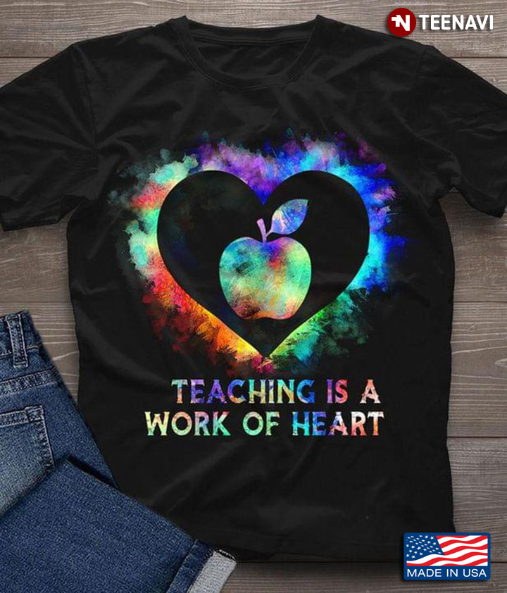 An Apple Teaching Is A Work Of Heart