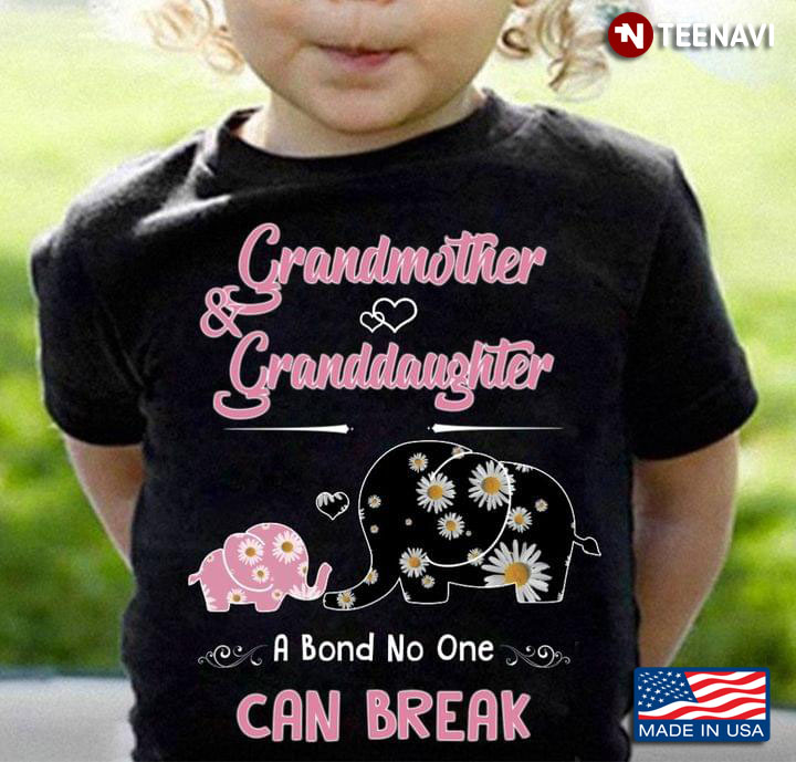 Grandmother & Granddaughter Elephants A Bone No One Can Break