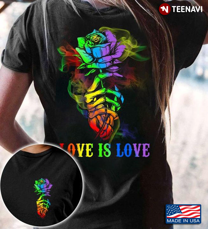 Roses Love Is Love LGBT