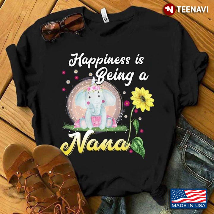 Elephant Happiness Is Being A Nana