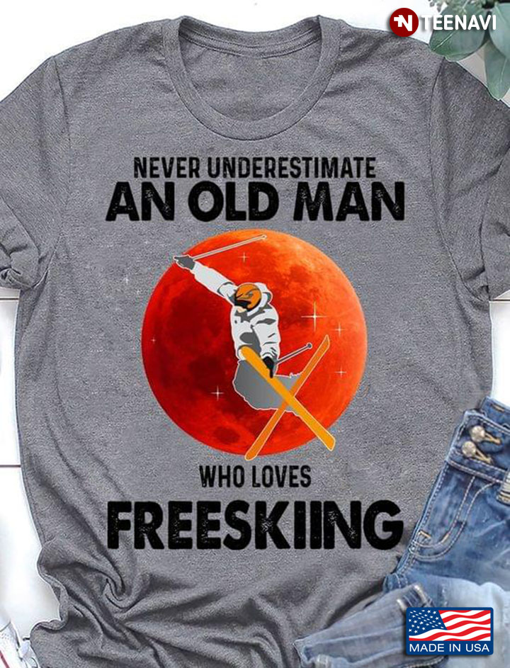 Never Underestimate An Old Man Who Loves Freeskiing