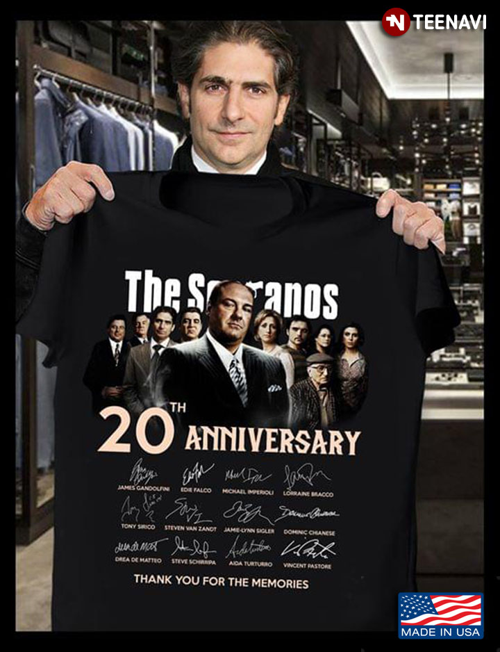 The Sopranos 20th Anniversary Thank You For The Memories