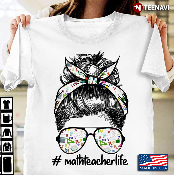 Mathteacherlife Woman With Headband And Glasses