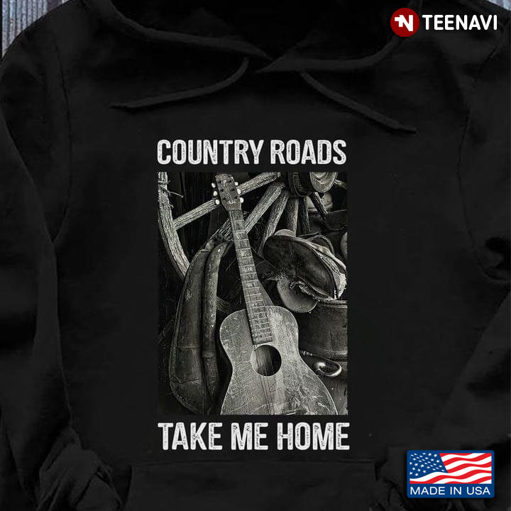 Guitar Country Roads Take Me Home