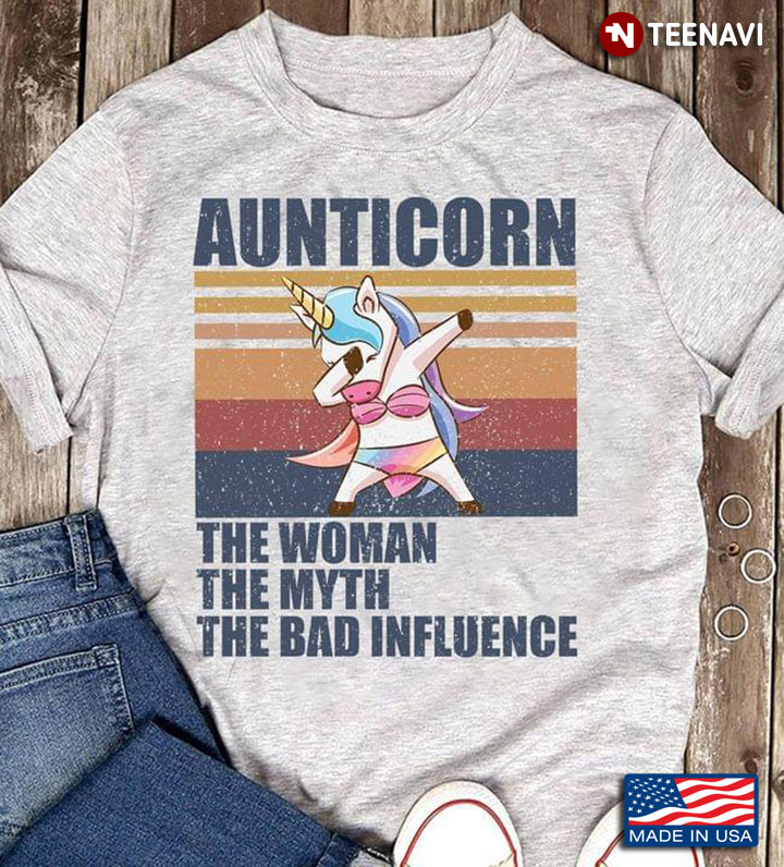 Aunticorn The Woman The Myth The Bad Influence Unicorn Vintage