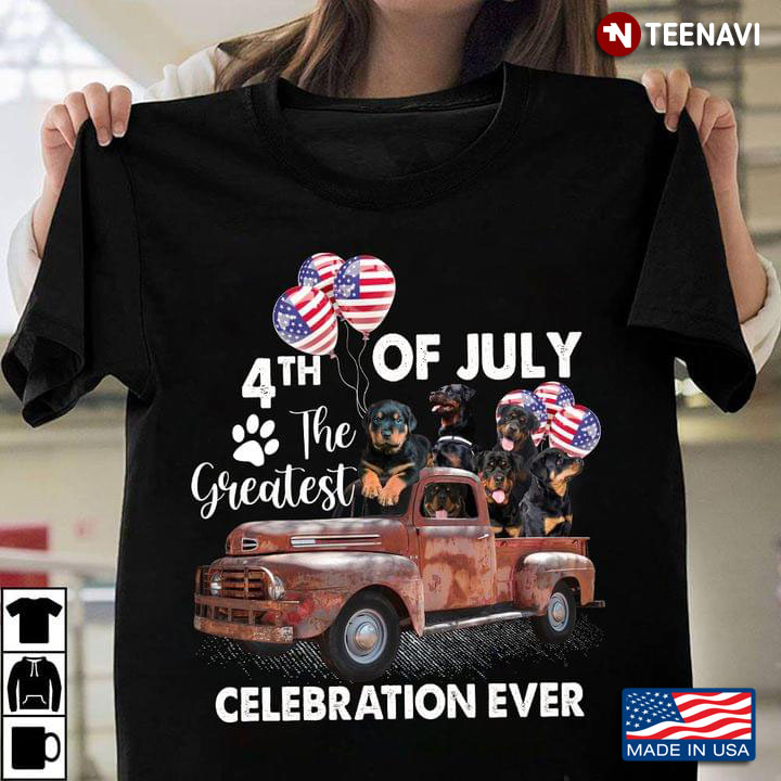 4th Of July The Greatest Celebration Ever Rottweilers In Car