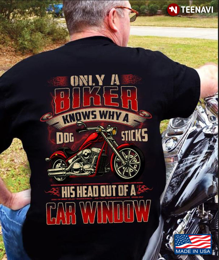 Only A Biker Knows Why A Dog Sticks His Head Out Of A Car Window Motorcycle