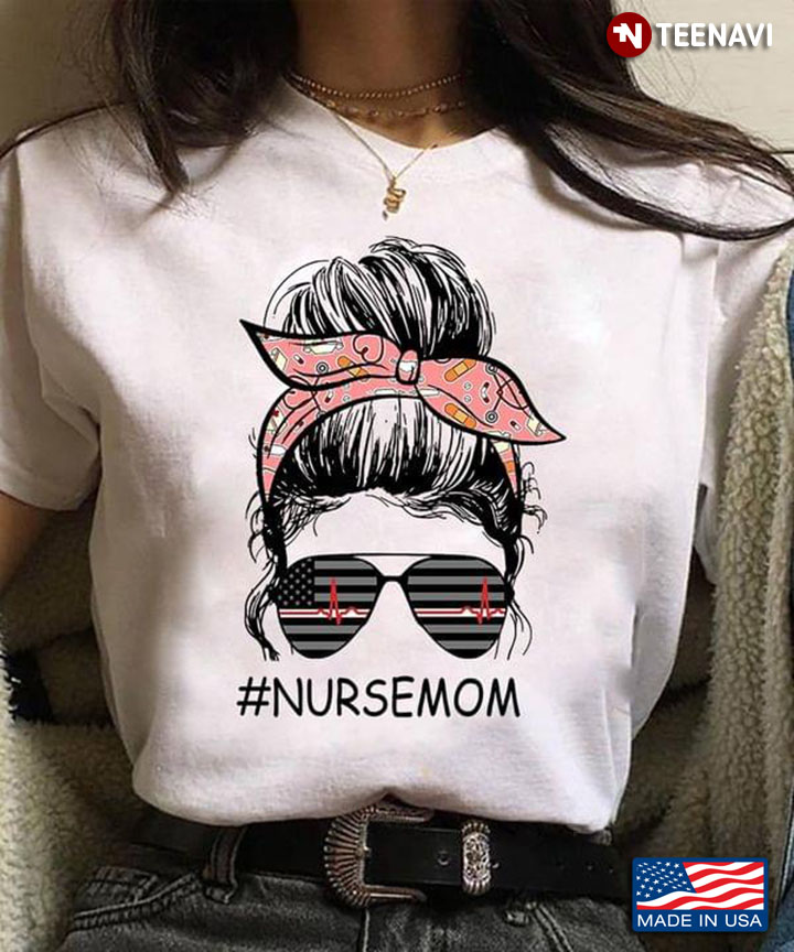 Nursemom Woman With Headband And Glasses