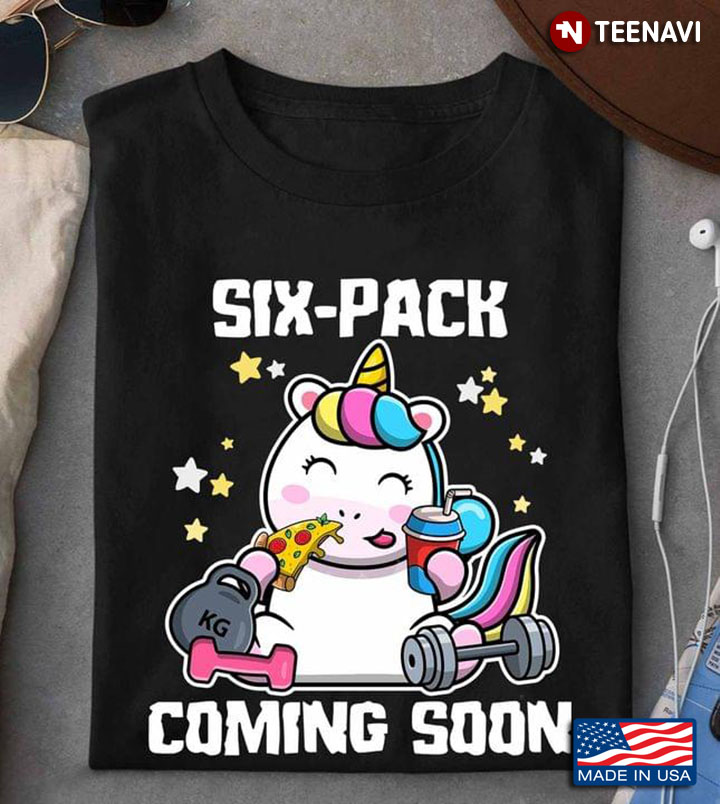 Unicorn Six Pack Coming Soon Lifting Weights