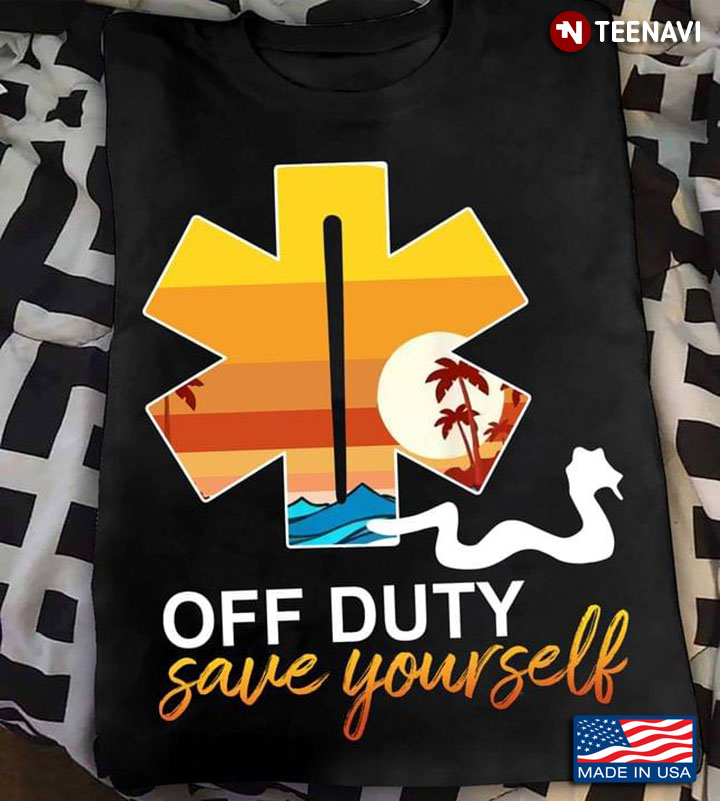 Paramedic Off Duty Save Yourself