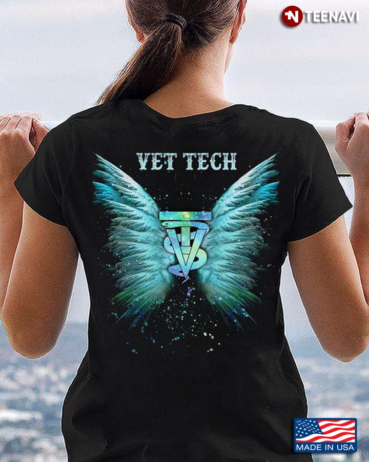Vet Tech Vet Tech Sign With Wings