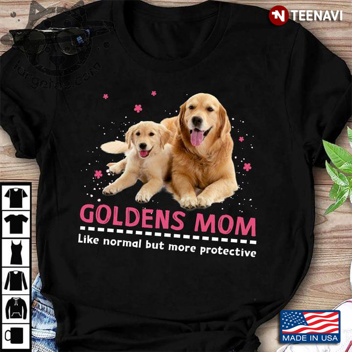 Golden Retriever Goldens Mom Like Normal But More Protective