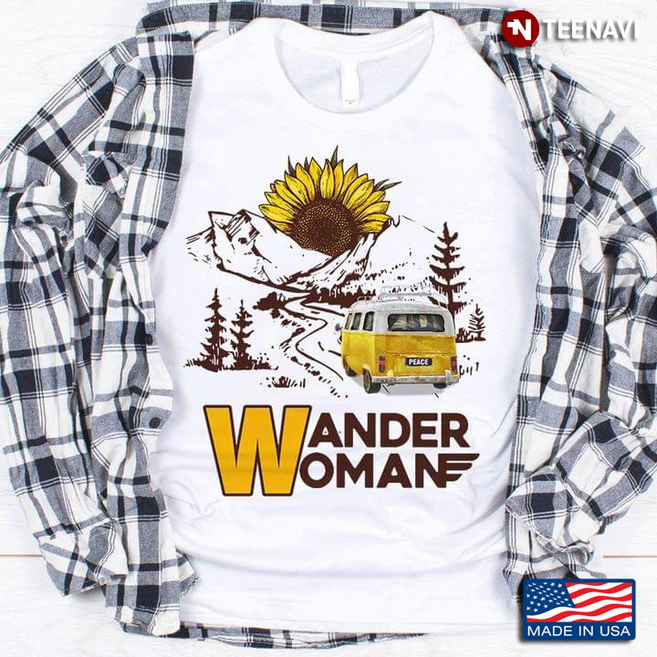 Wander Woman Camping Sunflower