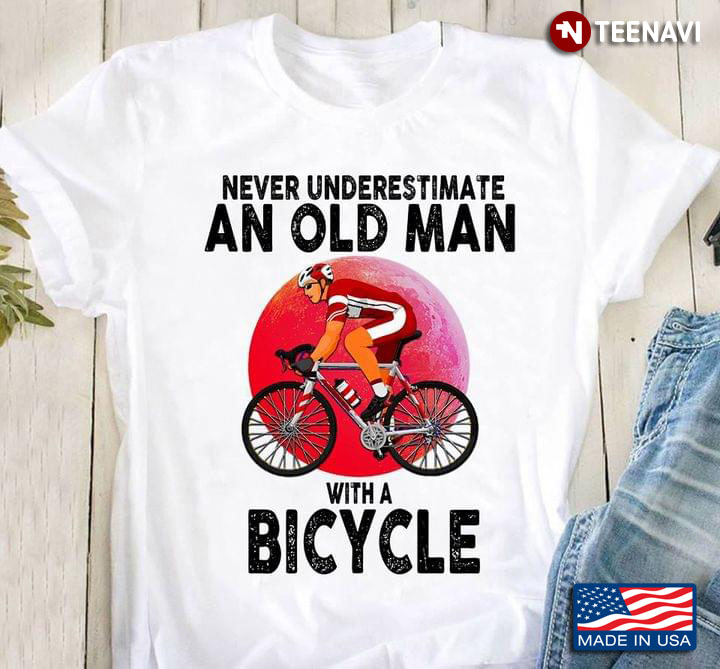 Never Underestimate An Old Man With A Bicycle