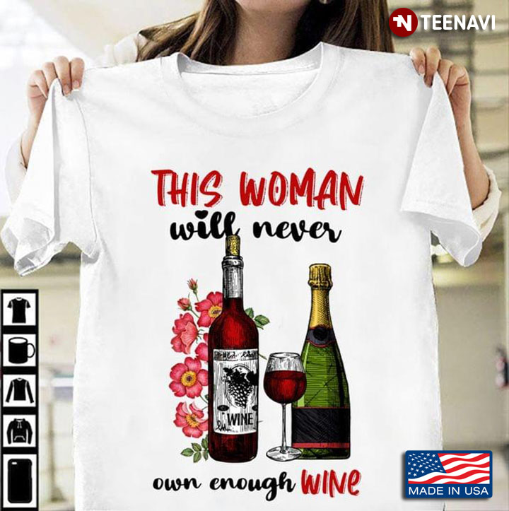 This Woman Will Never Own Enough Wine