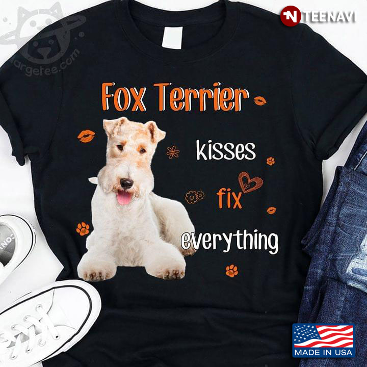 Fox Terrier Kisses Fix Everything