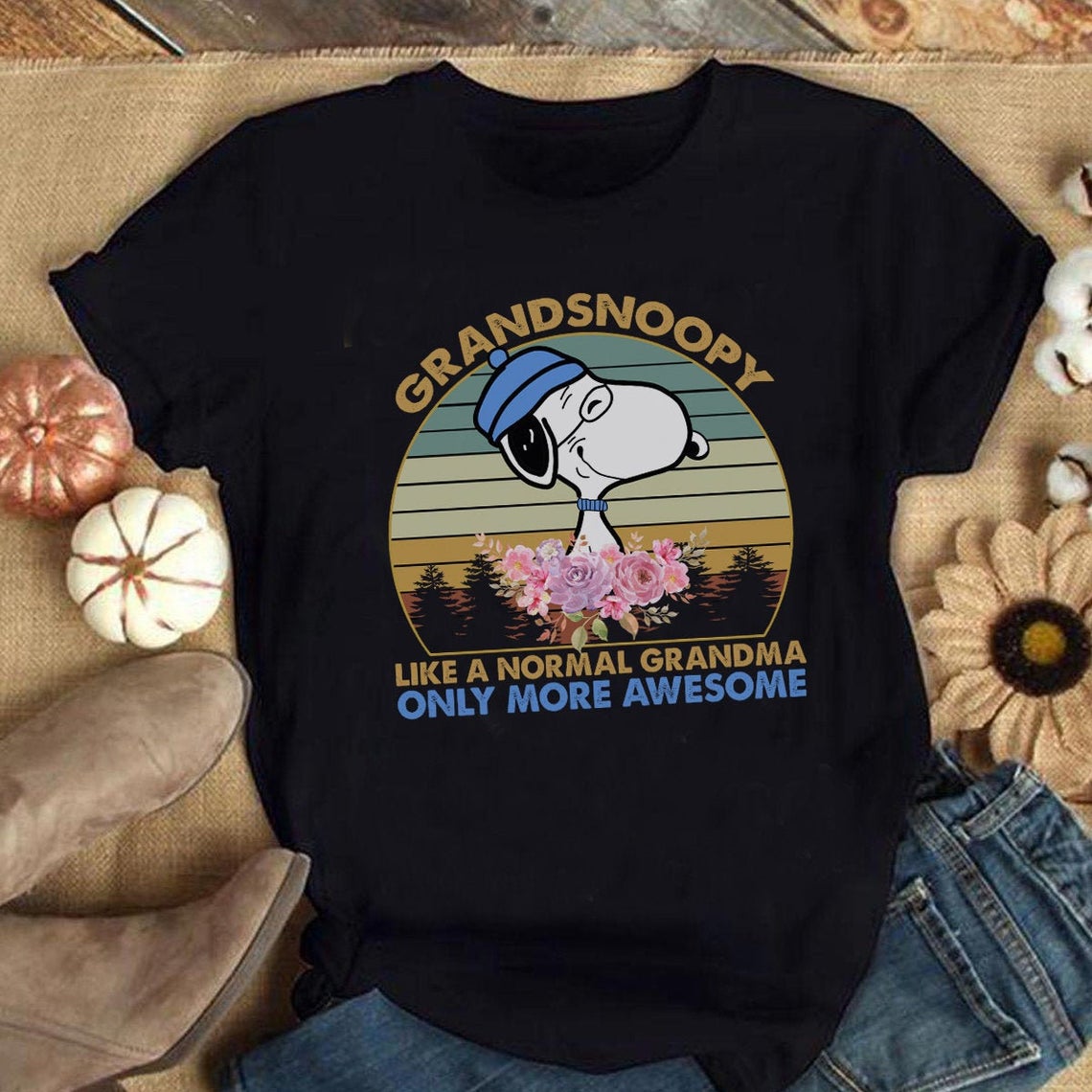 Snoopy Grandsnoopy Like A Normal Grandma Only More Awesome Vintage