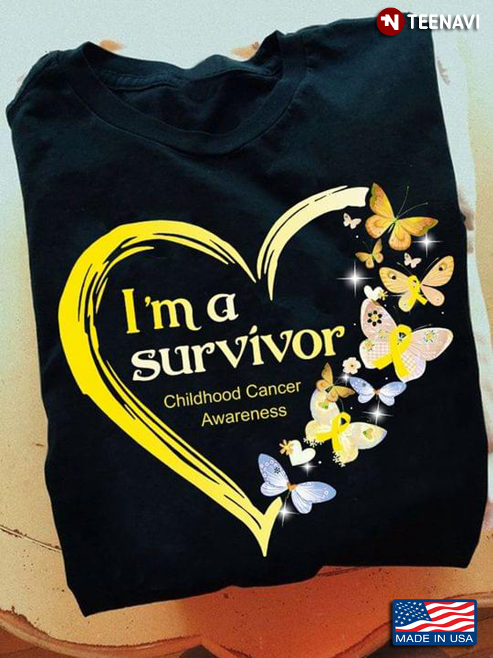 I'm A Survivor Childhood Cancer Awareness