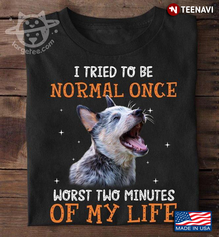 Heeler I Tried To Be Normal Once Worst Two Minutes Of My Life