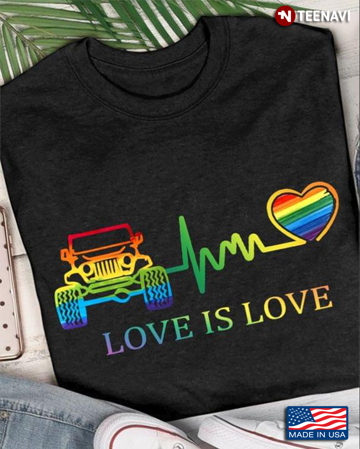 LGBT Jeep Love Is Love