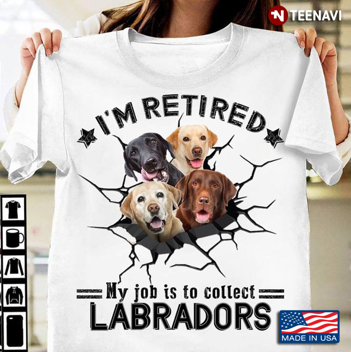 I'm Retired My Job Is To Collect Labradors