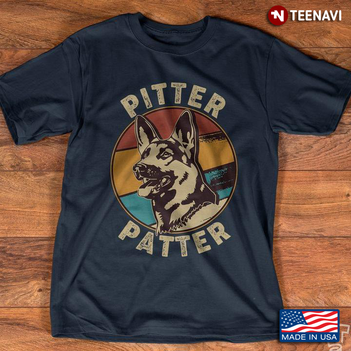 Pitter Patter German Shepherd Vintage