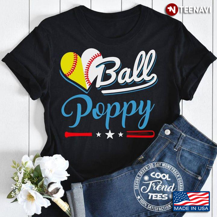 Ball Poppy Baseball And Softball