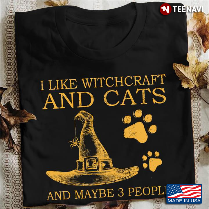 I Like Witchcraft And Cats And Maybe 3 People