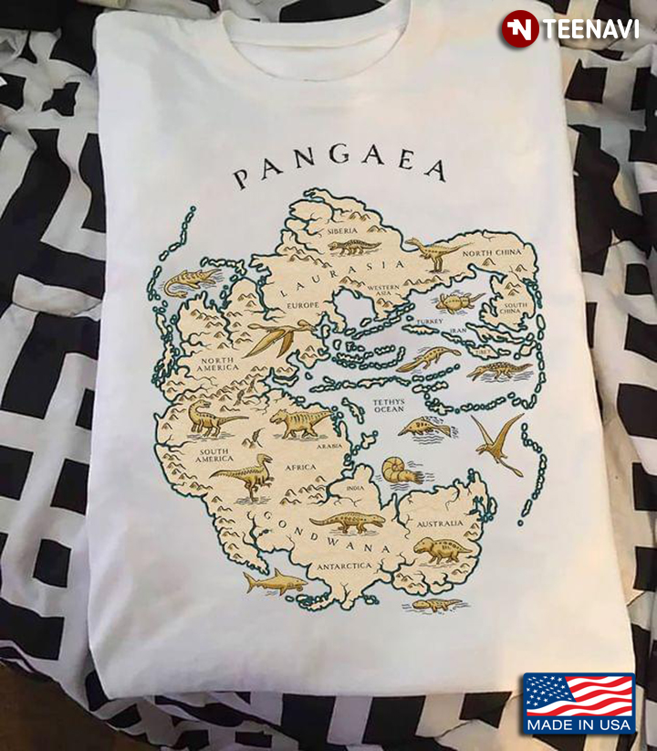 Pangaea Map Of The Supercontinent Pangaea