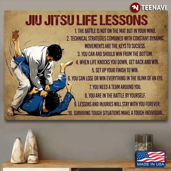Vintage Brazilian Jiu-Jitsu Life Lessons