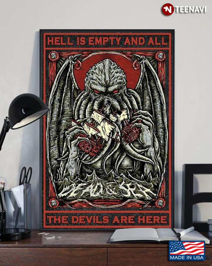 Vintage Hell Is Empty And All The Devils Are Here Dead & Sea