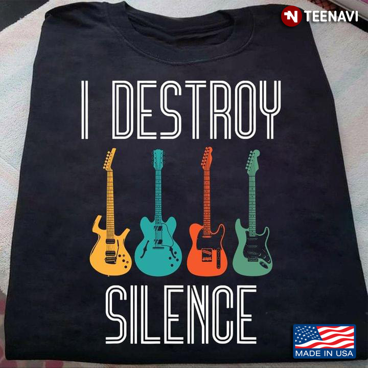 I Destroy Silence  Guitar For Guitar Lovers