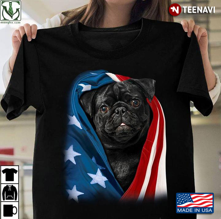 Rottweiler American Flag Happy Independence Day