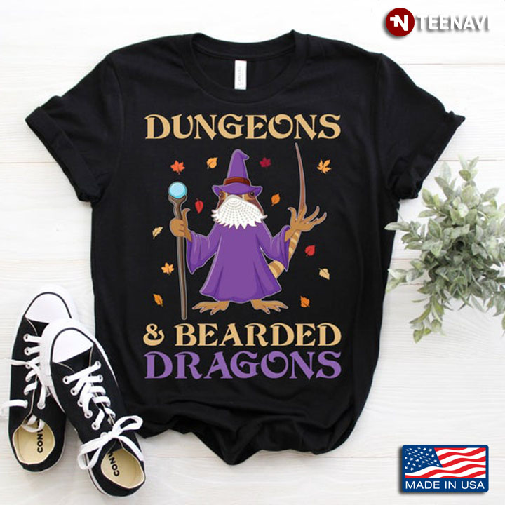 Dungeons And Bearded Dragon Funny Costume Design for Animal Lovers