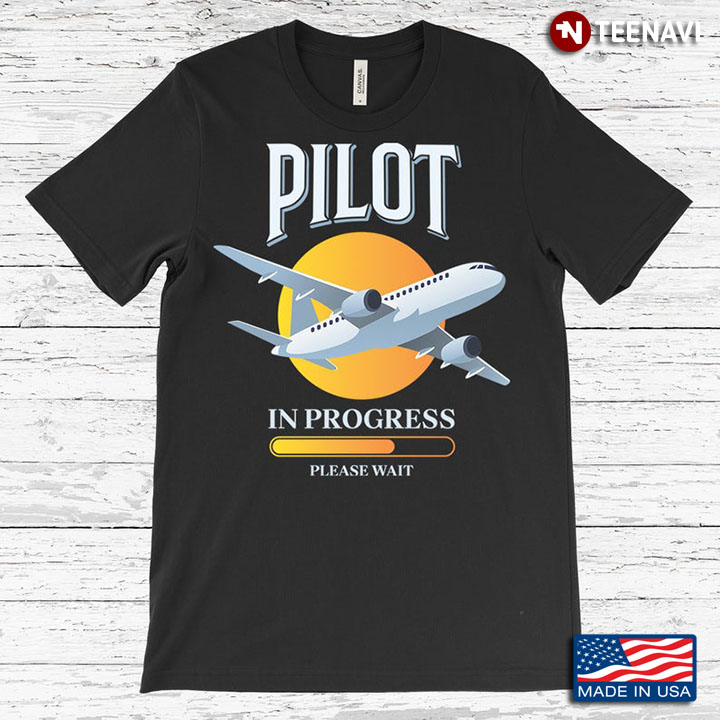 Pilot In Progress Please Wait Airplane and the Sun for Pilots